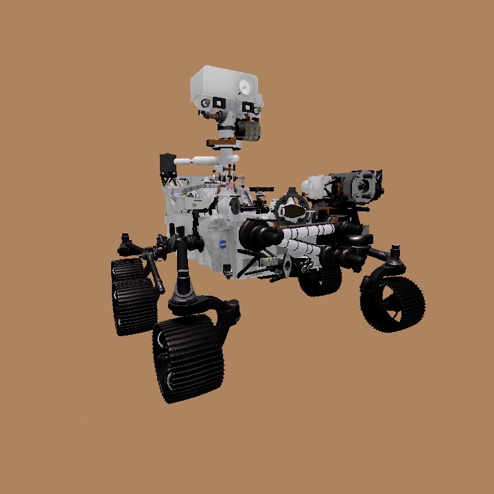 Mars Rover 2020 Preserverance - 3D file by JPL