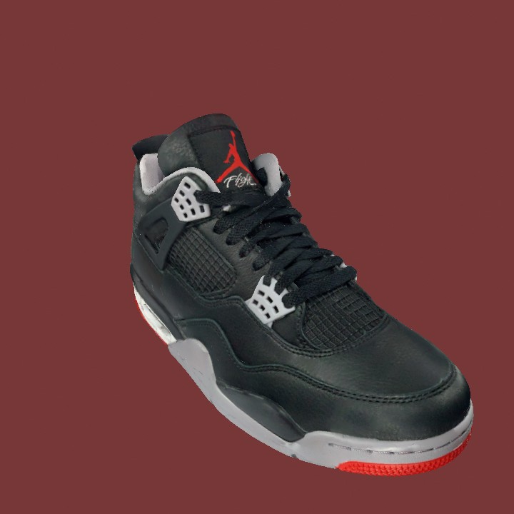 Air Jordan 4 Bred 2024 3D Model