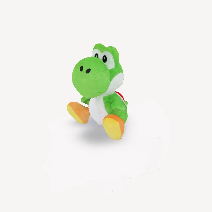 Yoshi nintendo mario game plush 3D Model