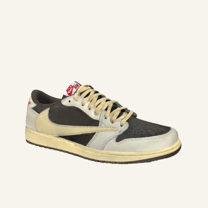 Air Jordan 1 Reverse Mocha (Right Shoe) 3D Model
